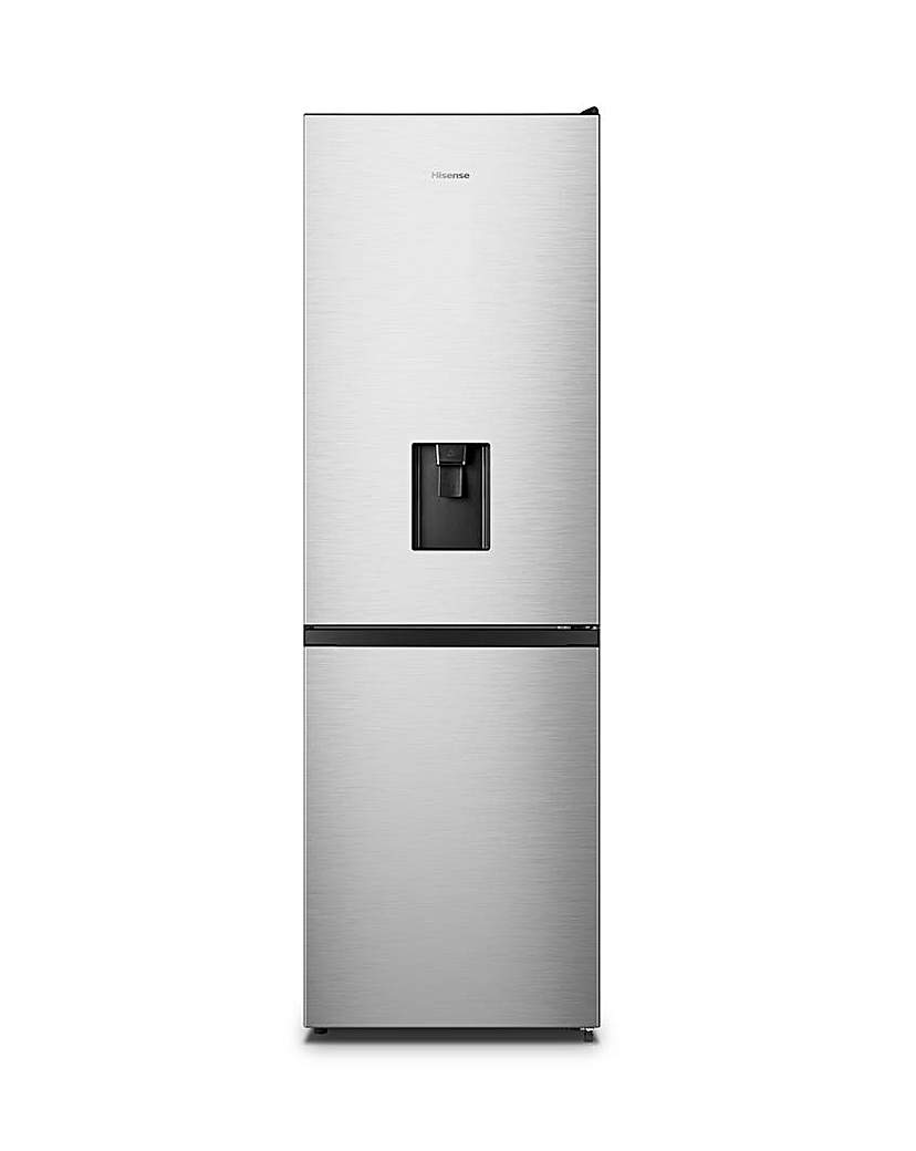 Hisense RB390N4WCE Fridge Freezer Silver