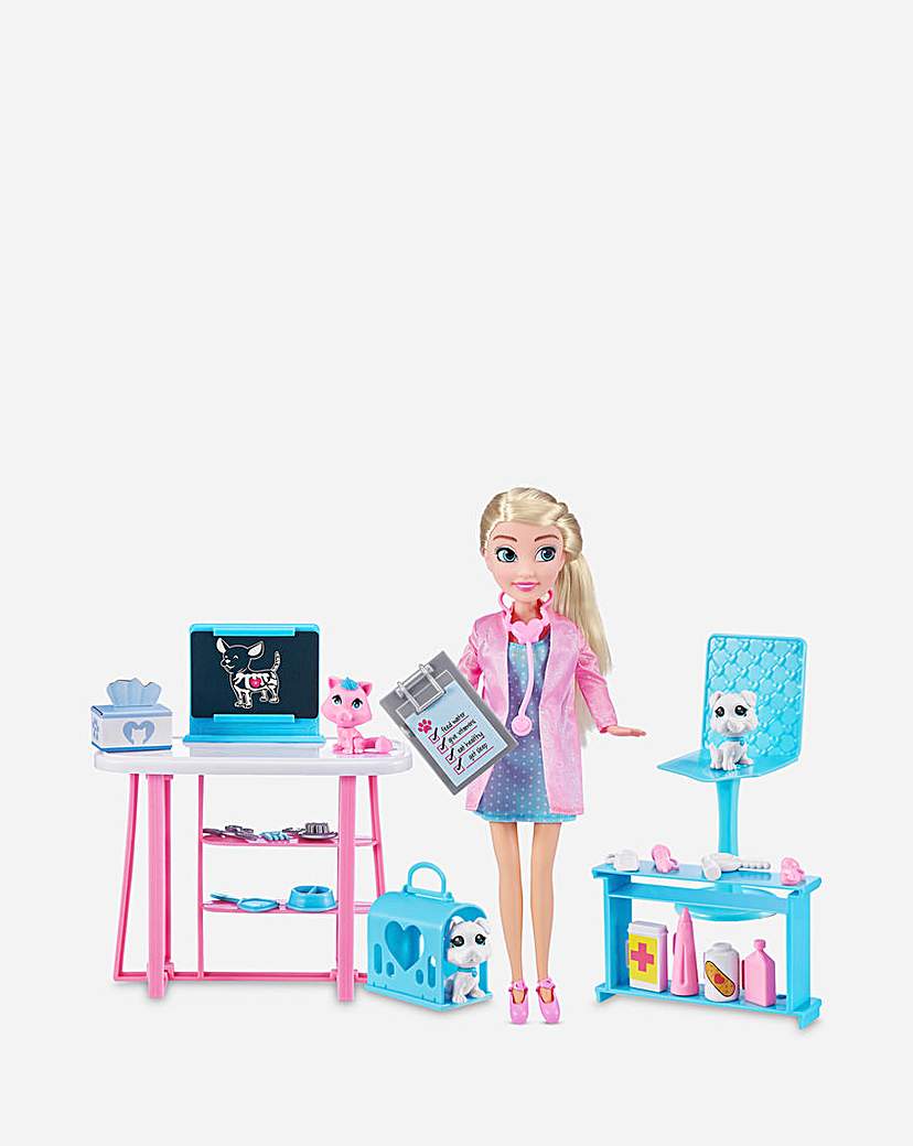 Image of ZURU Sparkle Girlz Pet Clinic With Doll