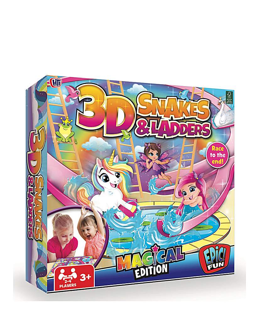 Image of 3D Snakes & Ladders Magical Edition