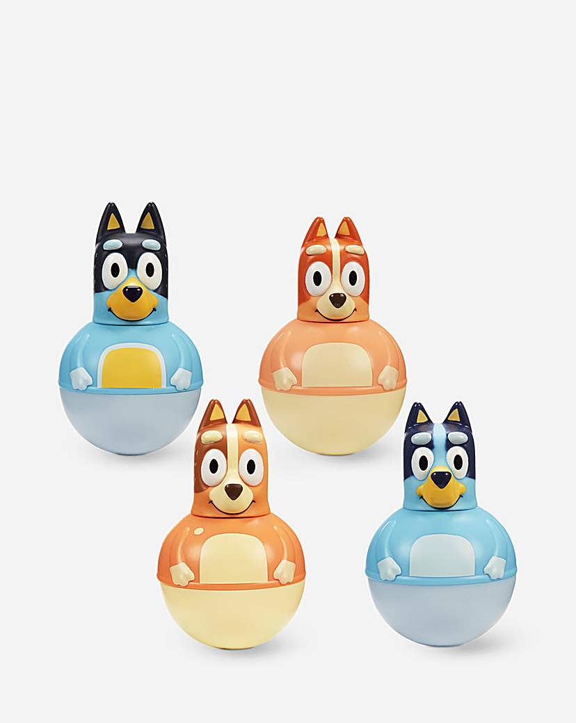 Image of Bluey Weebles 4 Figure Pack