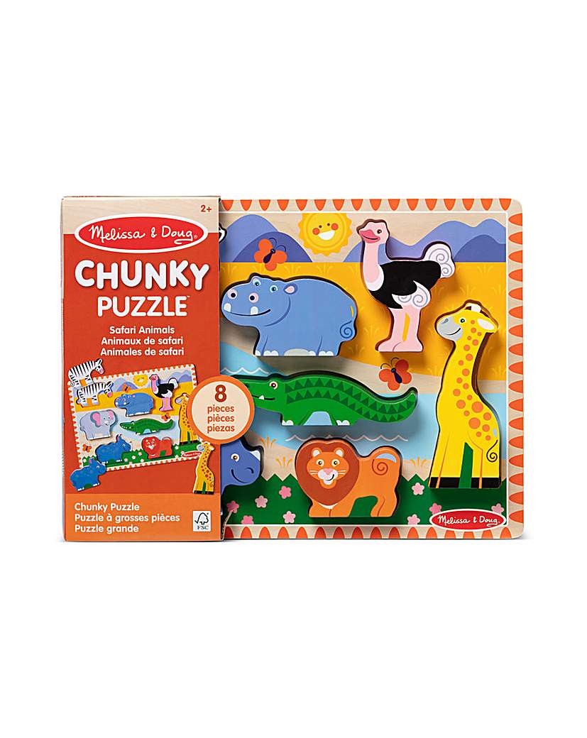 Melissa & Doug - Safari Chunky Puzzle