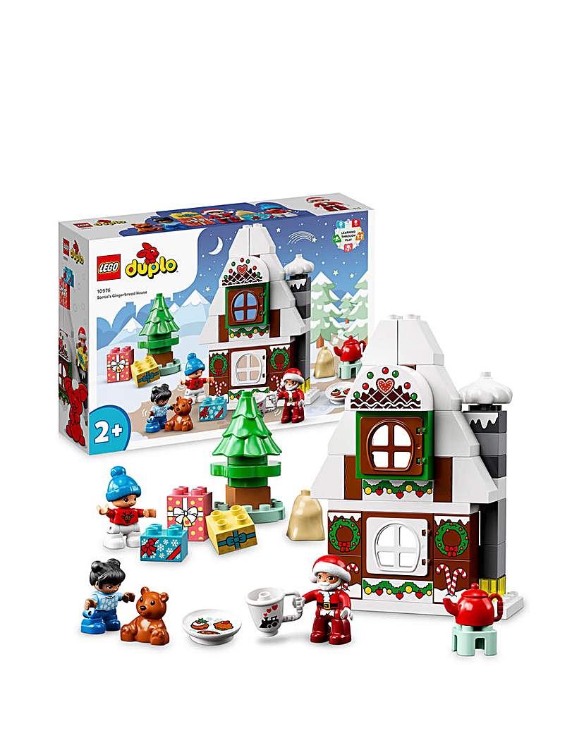 LEGO DUPLO Santa's Gingerbread House Toy