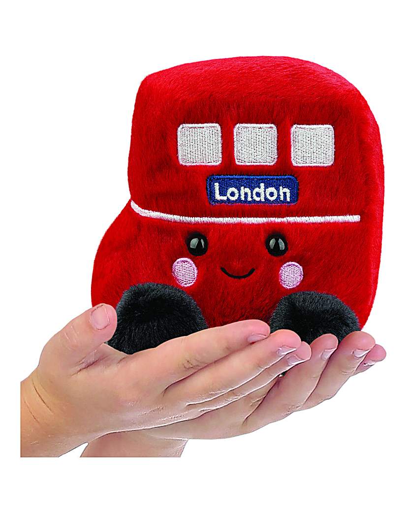Palm Pals Red Bus 5in