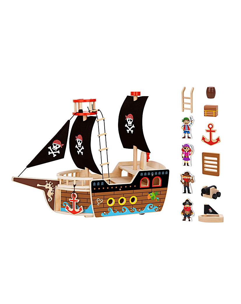 Wooden Pirate Ship