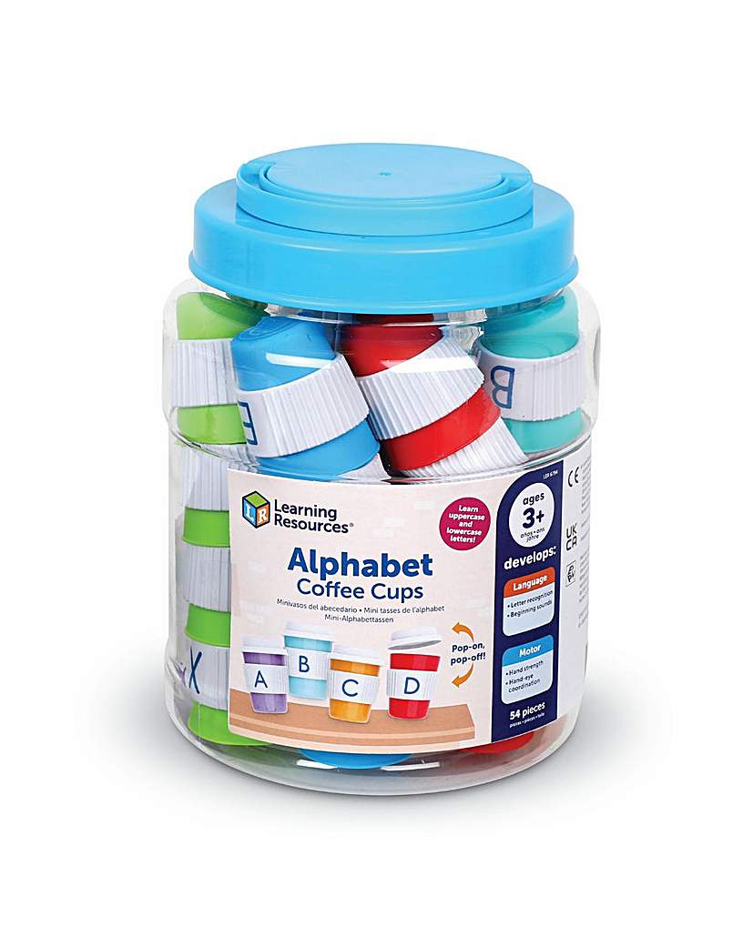 Alphabet Coffee Cups