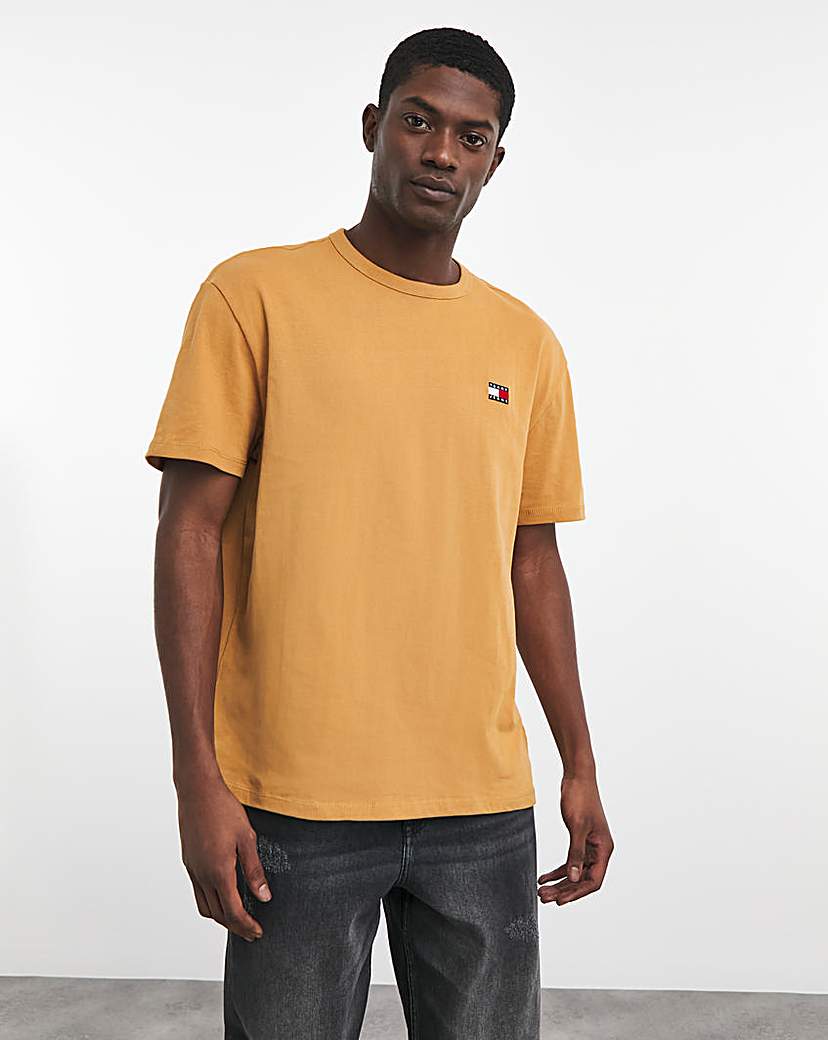 Tommy Jeans Mustard Badge T-Shirt