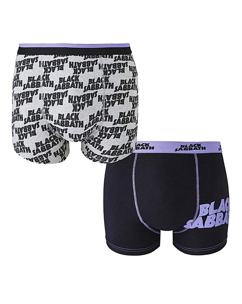 Image of Black Sabbath Pack of 2 Boxers