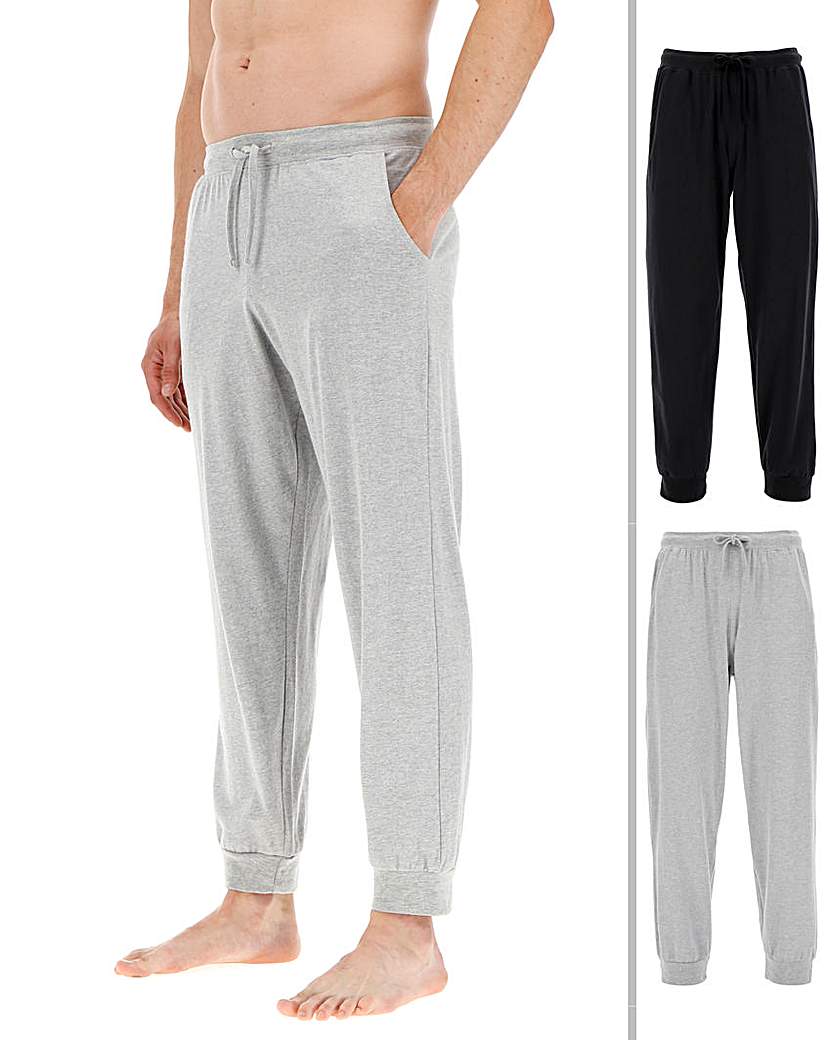 Image of Pack of 2 Cuffed Loungepants