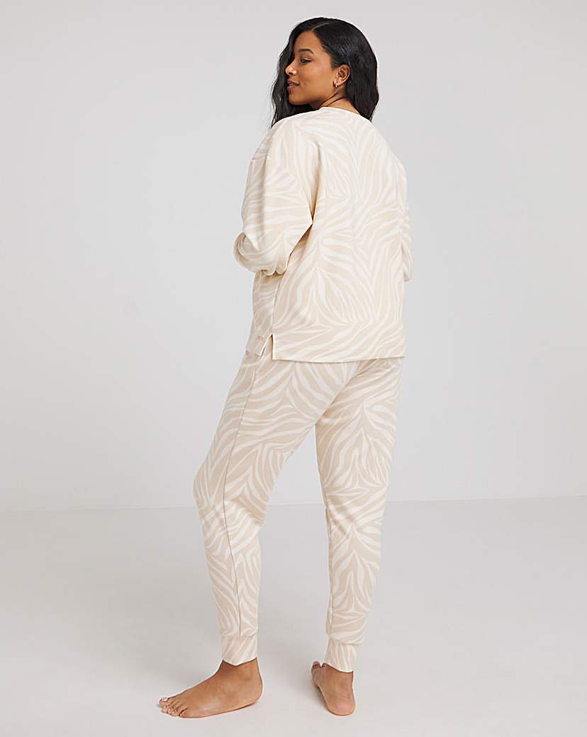 Figleaves Supersoft Printed Lounge Set