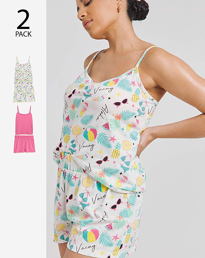 pretty secrets value 2 pack shortie set