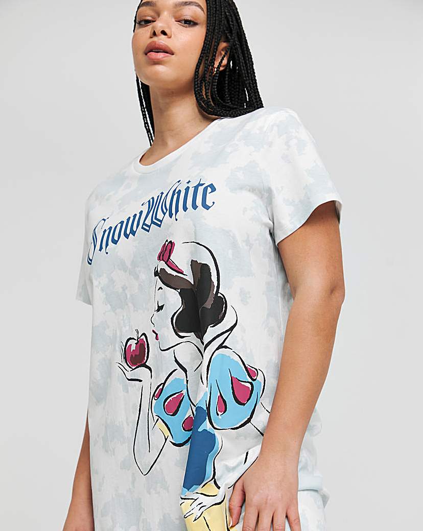 Snow White Soft Jersey Lounge Nightie