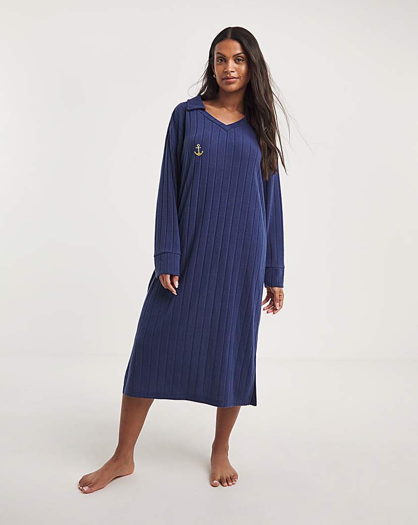 Pretty Secrets Ribbed Nightdress