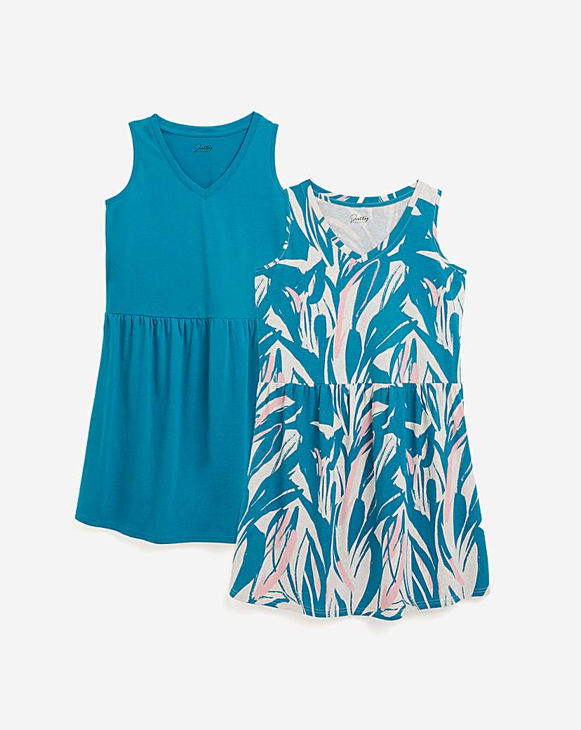 Pretty Secrets 2 Pk Sleeveless Nighties