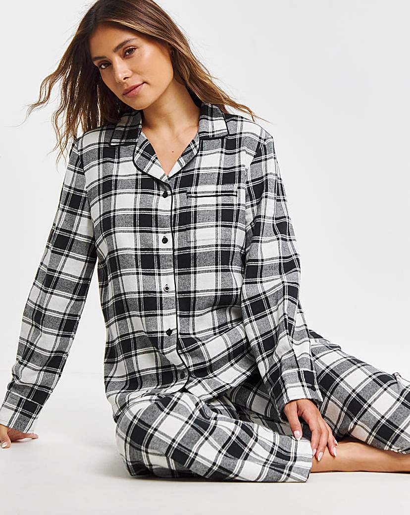 Pretty Secrets Family PJ - Ladies Woven - Check Print