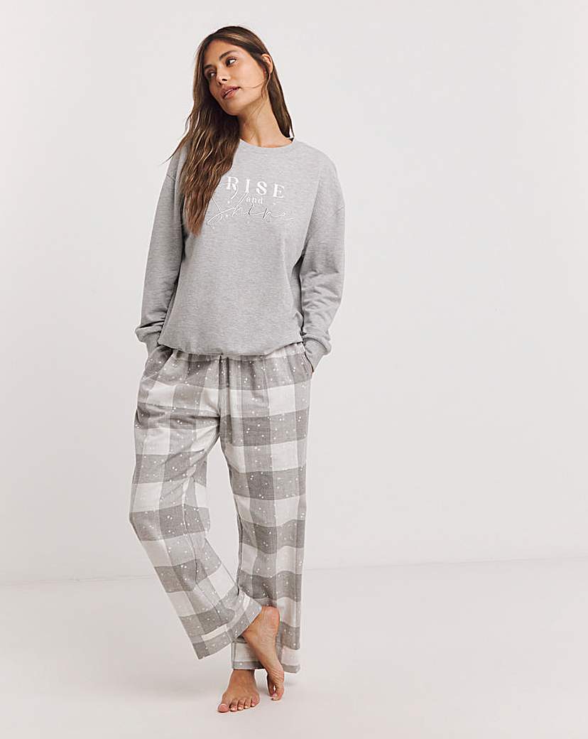 New In - Rise and Shine Sweatshirt PJ Set