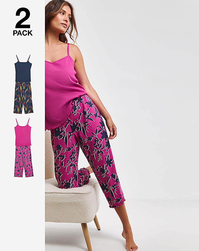 Pretty Lounge 2 Pack Culotte Sets