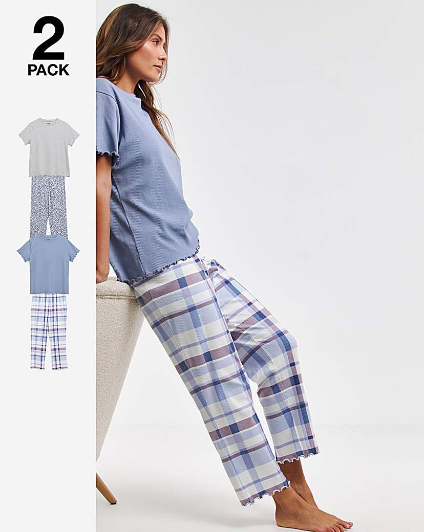 Pretty Lounge 2 Pack PJ Sets