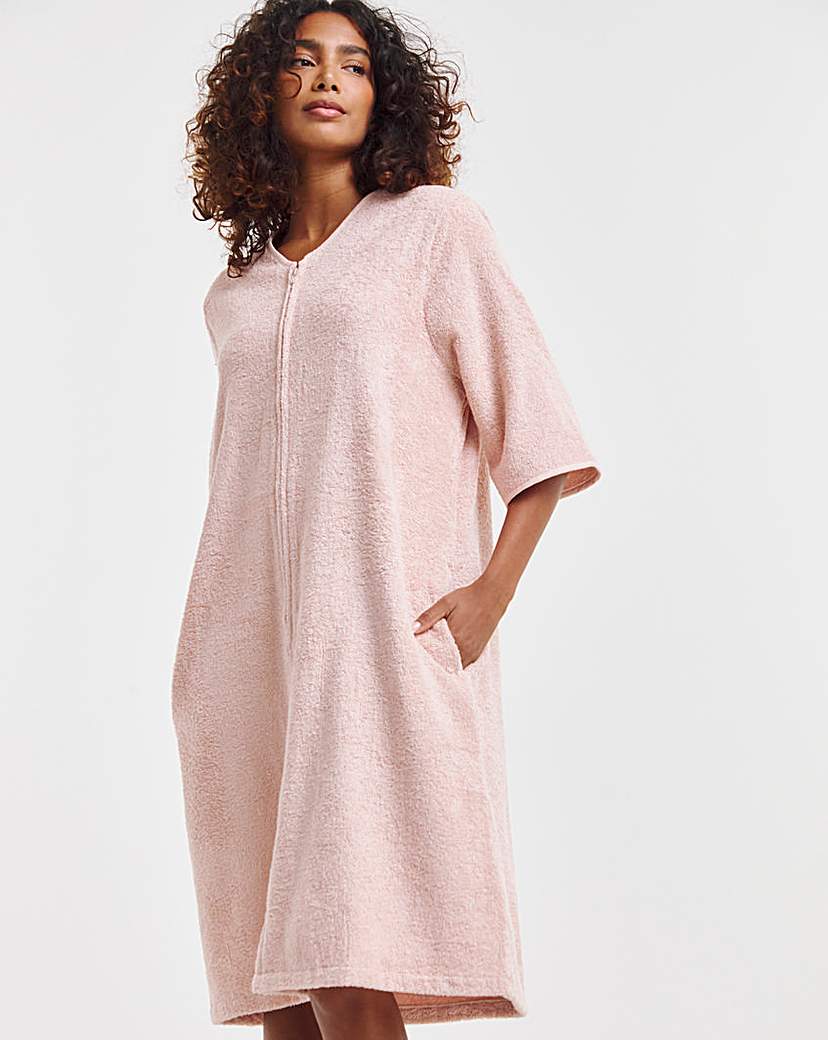 Pretty Secrets Towelling Zip Gown