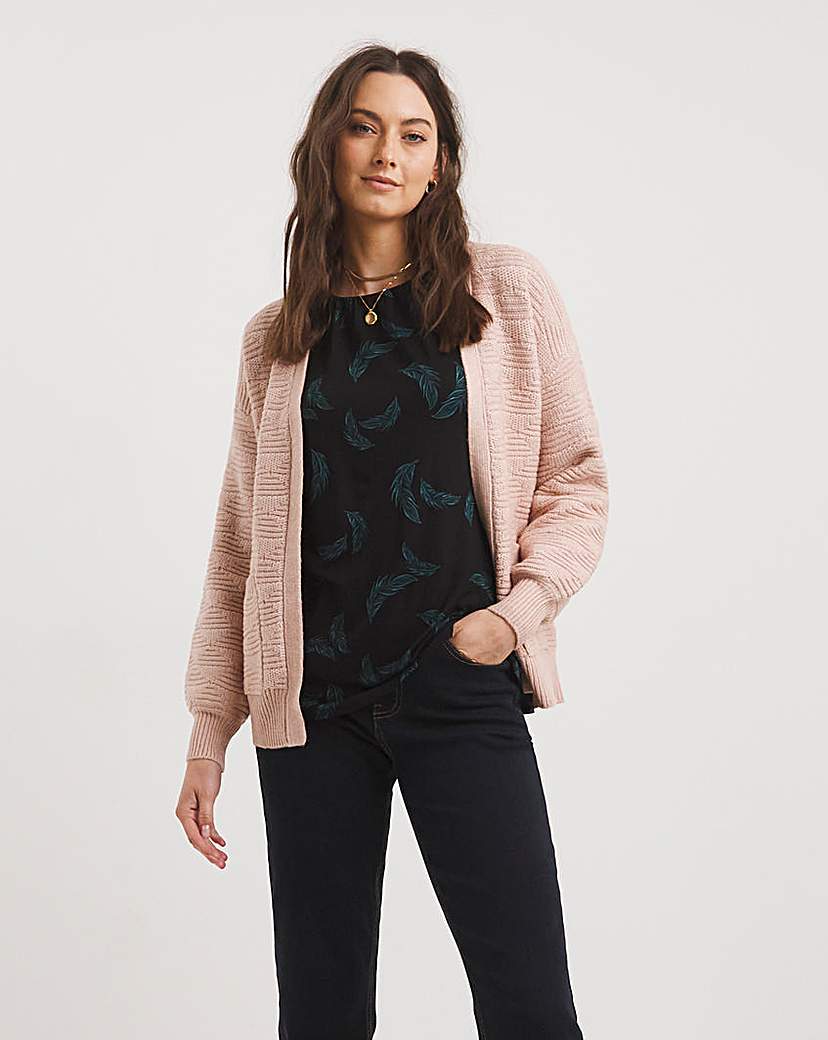 Julipa Textured Stitch Cardigan