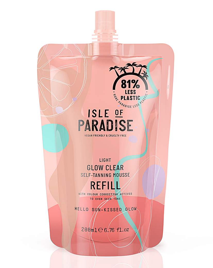 Isle of Paradise Glow Clear Refill Light
