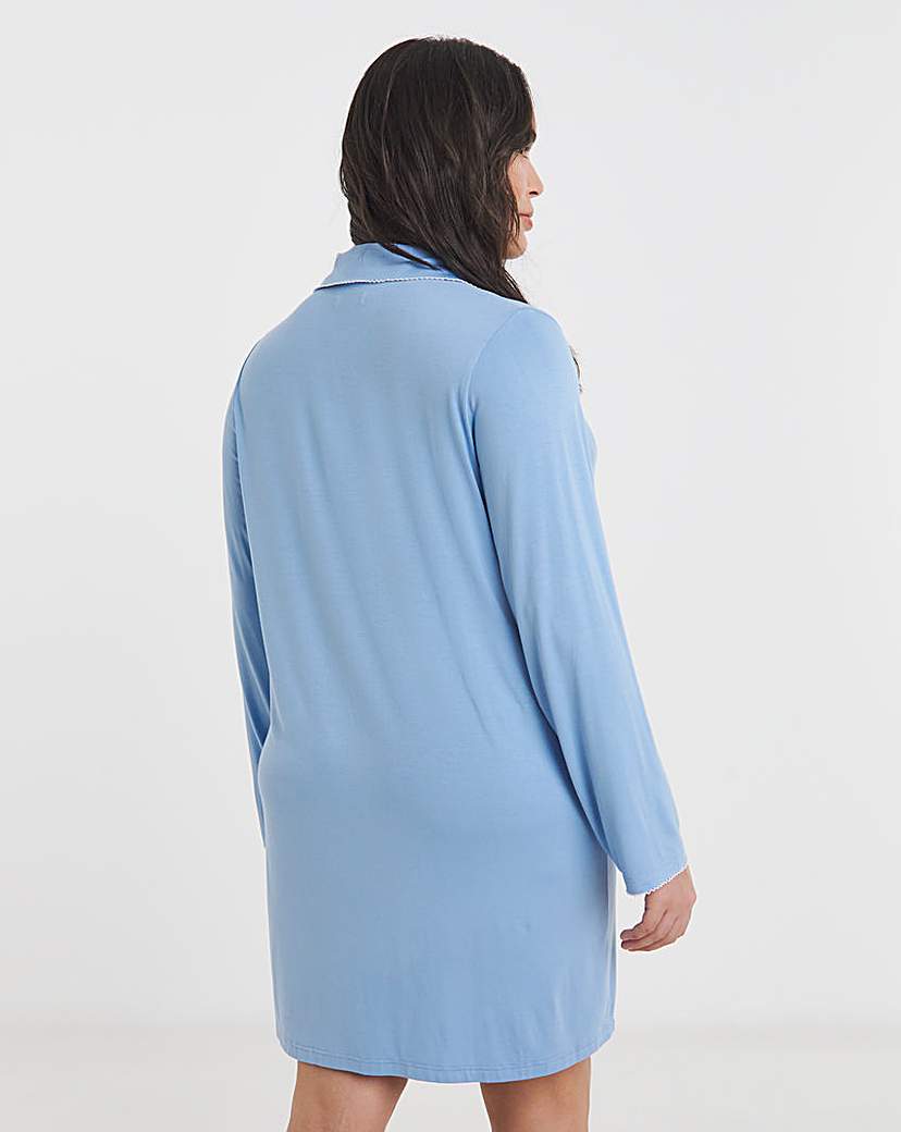 Figleaves Picot Trim Night Shirt