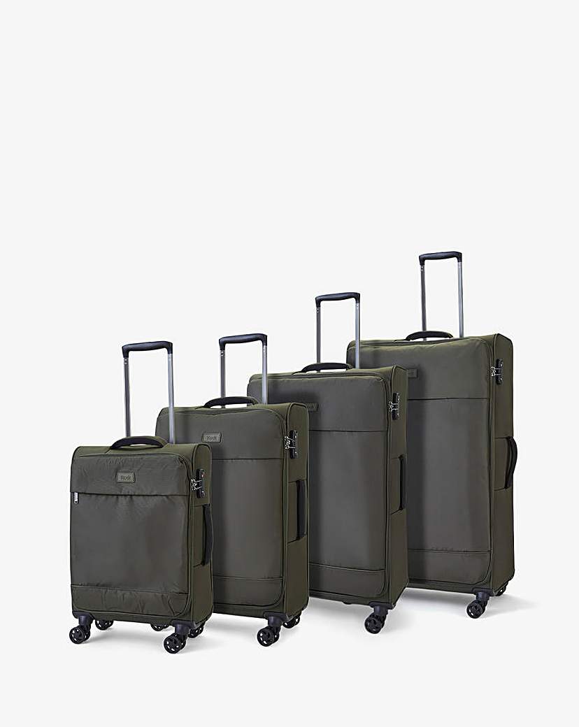 Rock Paris Suitcase Range - Olive Green