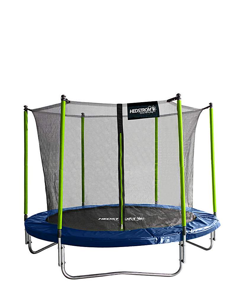 New In - Hedstrom Trampoline with Cover - 8ft