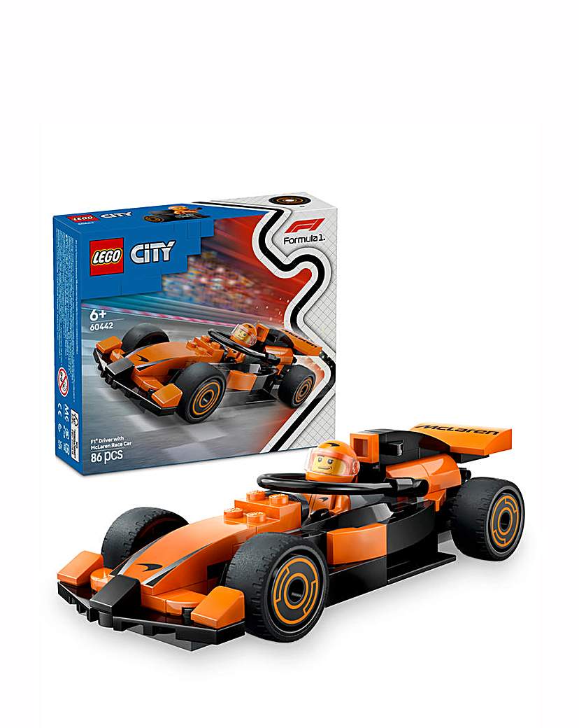LEGO City F1 Driver with McLaren Race Ca