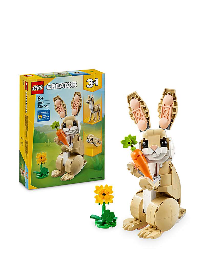 LEGO Creator 3in1 Cute Bunny Animal Play