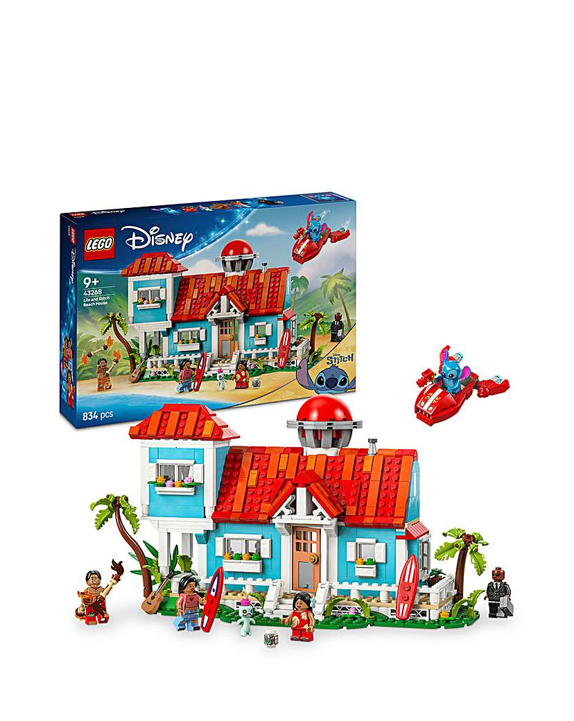 New In - LEGO Disney Lilo and Stitch Beach House