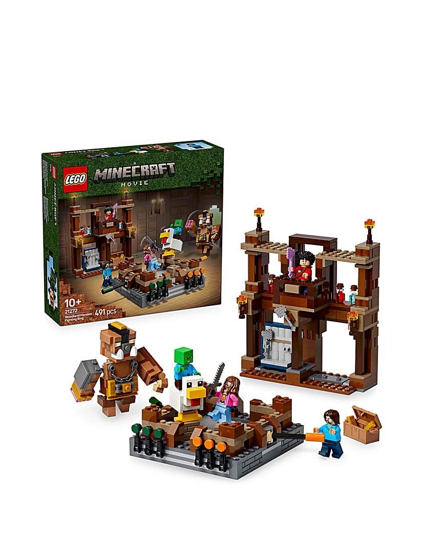 LEGO Minecraft Woodland Mansion Fighting
