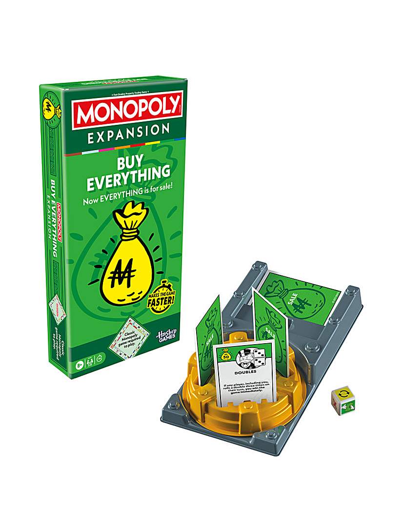 New In - Monopoly Buy Everything EXPANSION