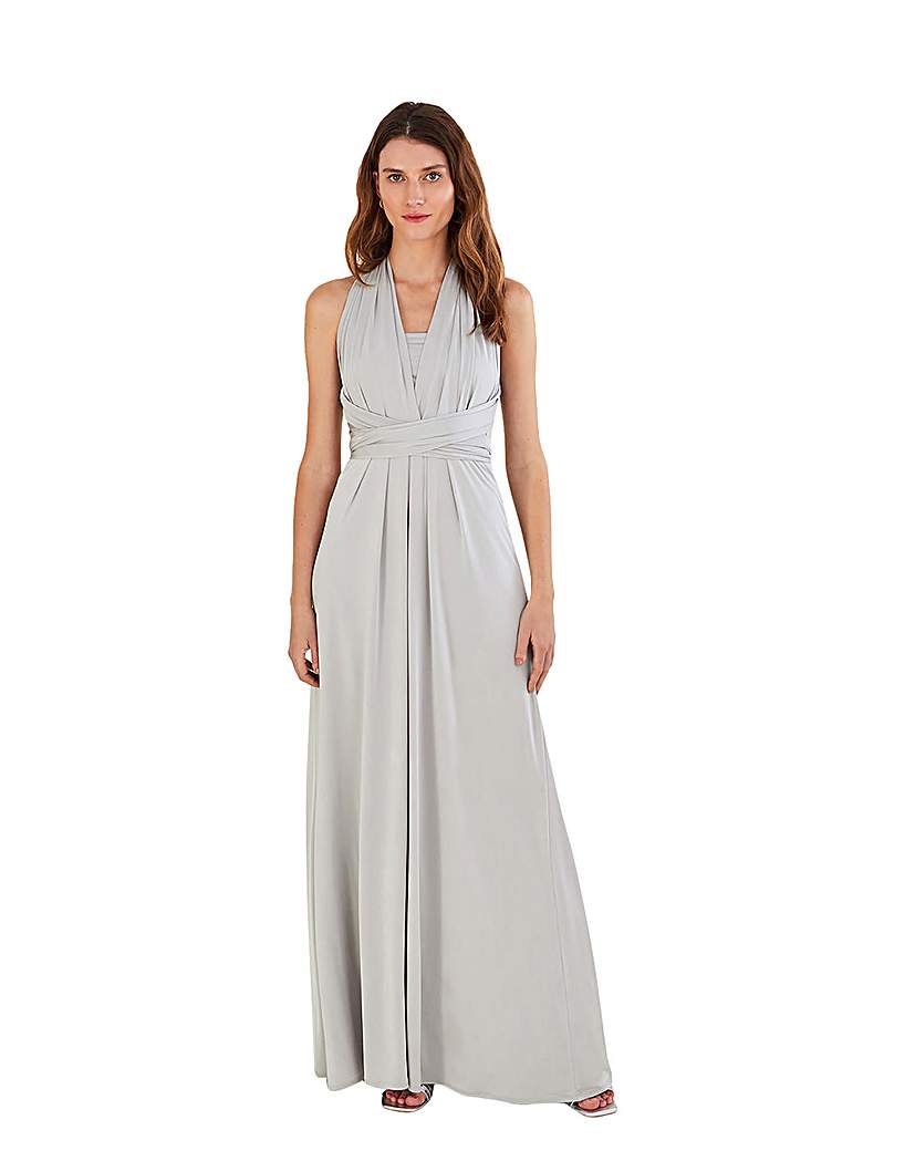 Monsoon Thea Twist Me Tie Maxi Dress