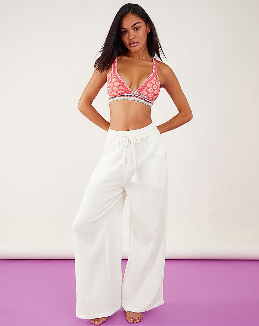 Accessorize Crinkle Beach Trousers