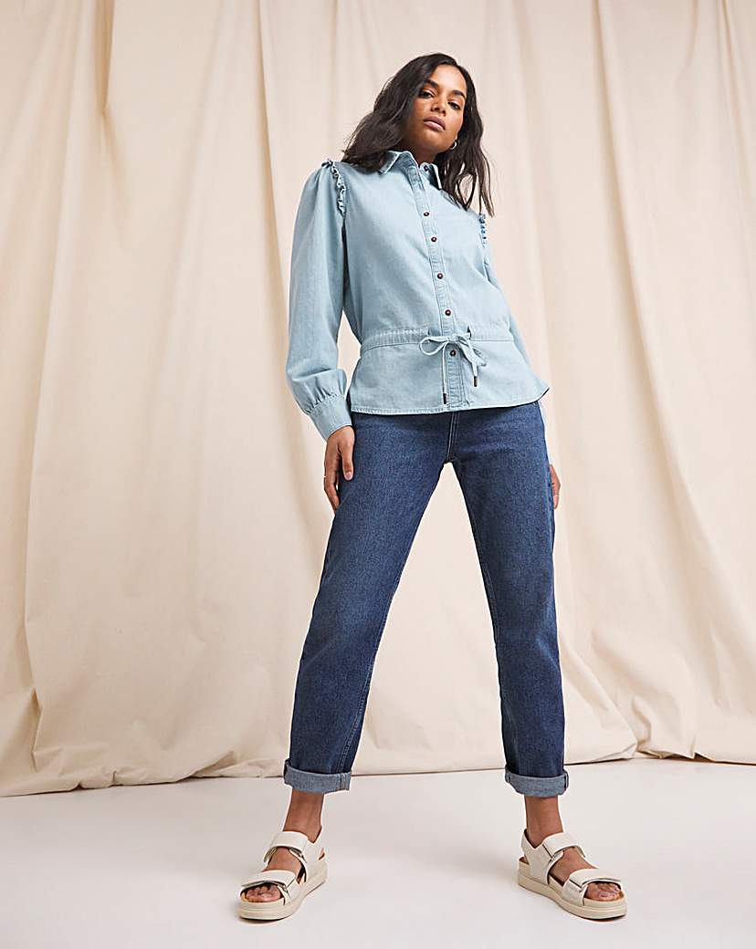 Anise Fern Denim Shirt