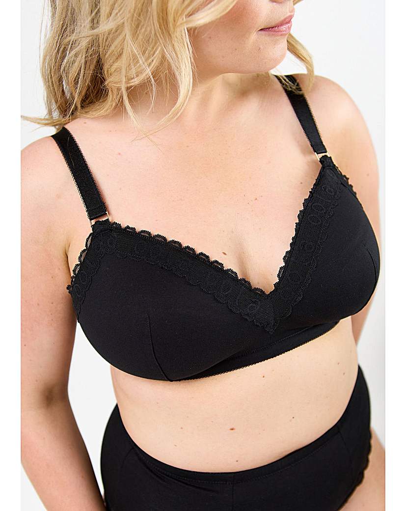 Cotton Bra With Padding Simply Be