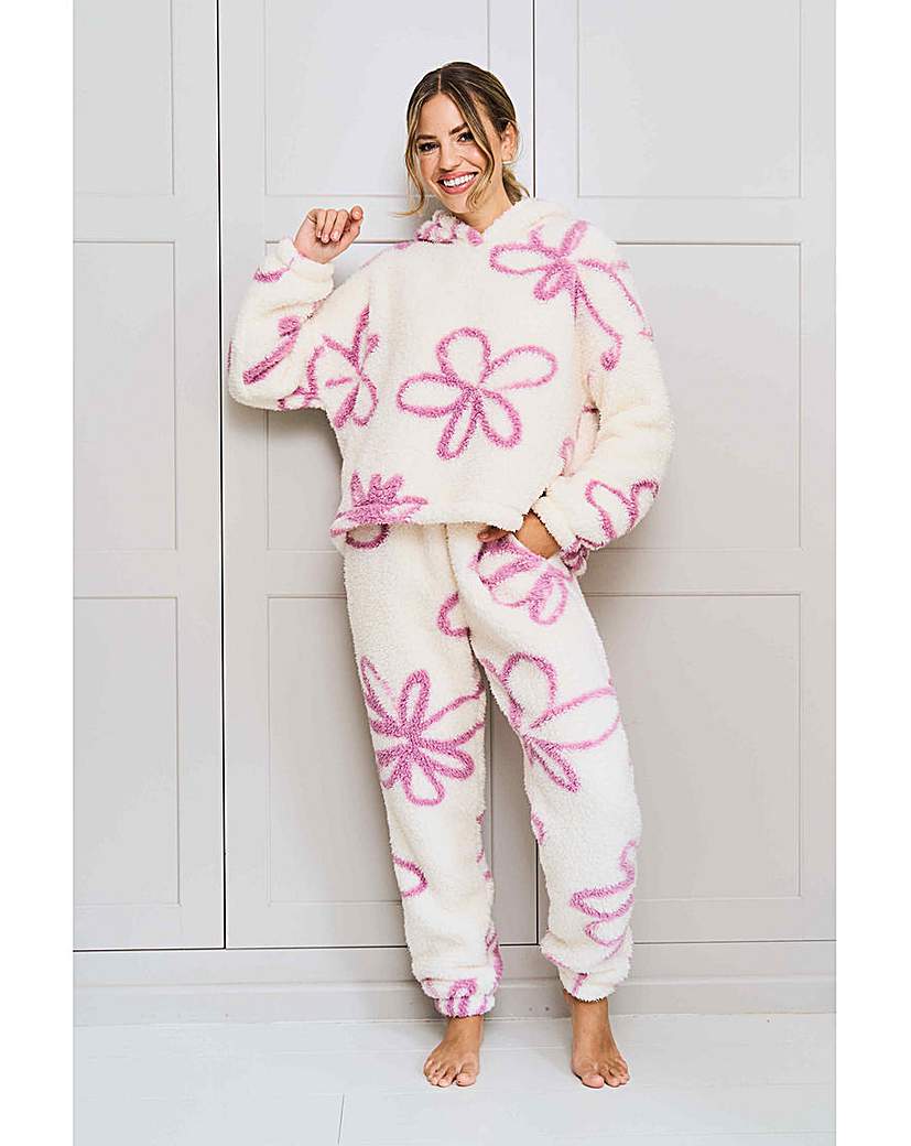 Floral Fleece Twosie Set