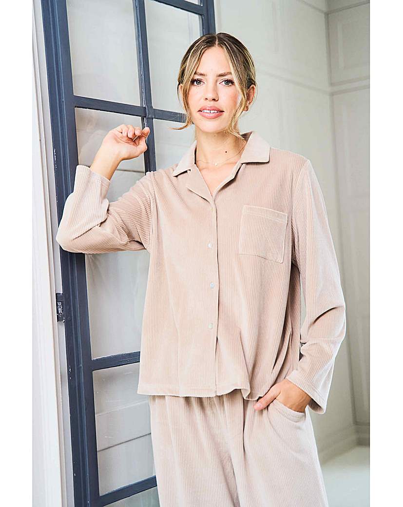 Ribbed Revere Pyjama Set