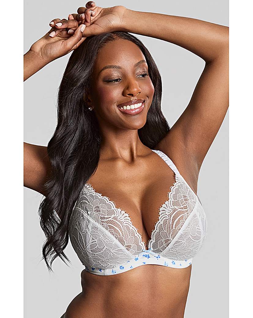 Panche Cherie Demi Bra White Floral
