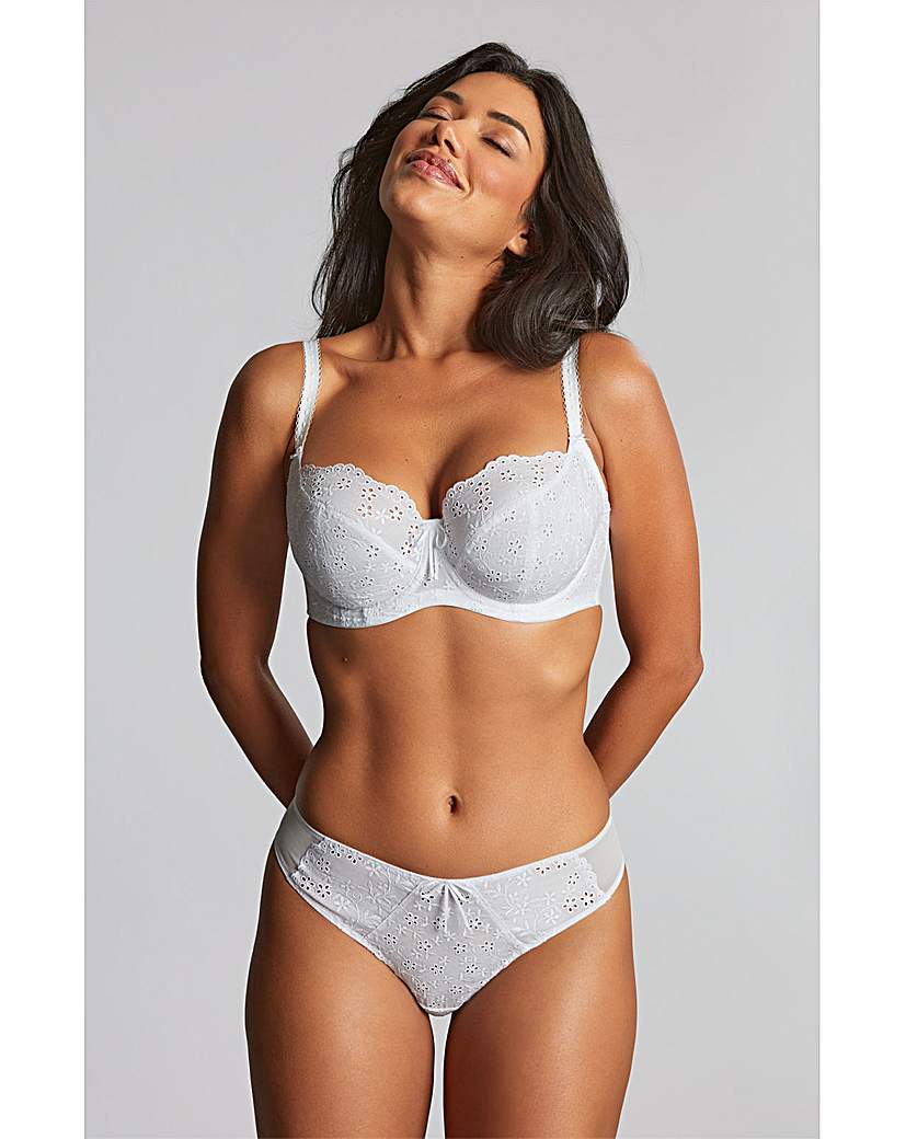 Panache Charlotte Balcony Bra White