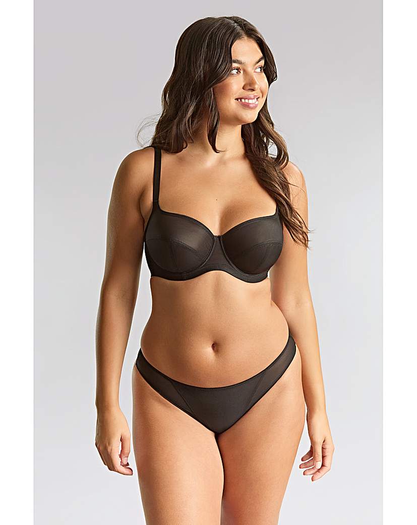 Panache Tango Essence Balcony Bra Black