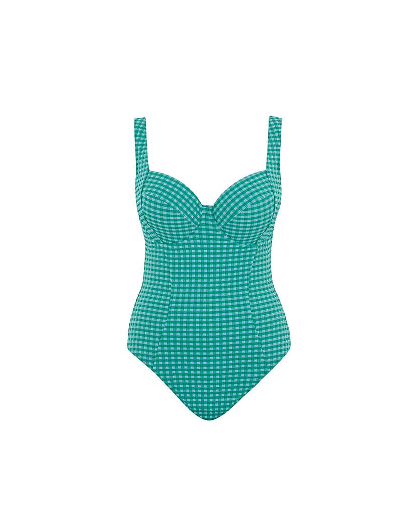 Panache Paloma Balcony Swimsuit Green