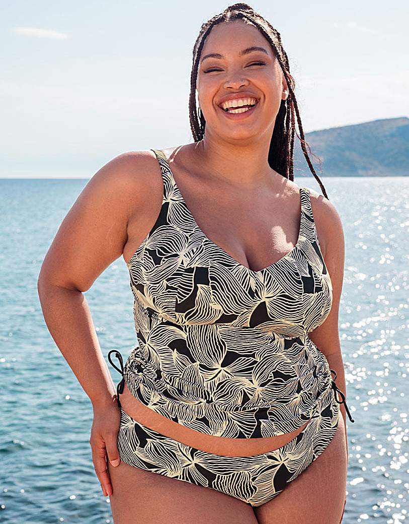 Curvy Kate Ripple Reef Tankini Top