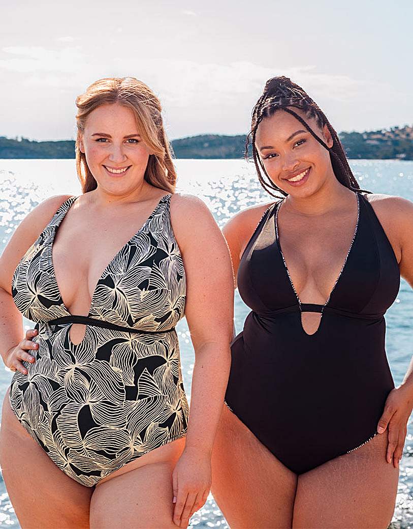 Curvy Kate Ripple Reef Multiway Swimsuit