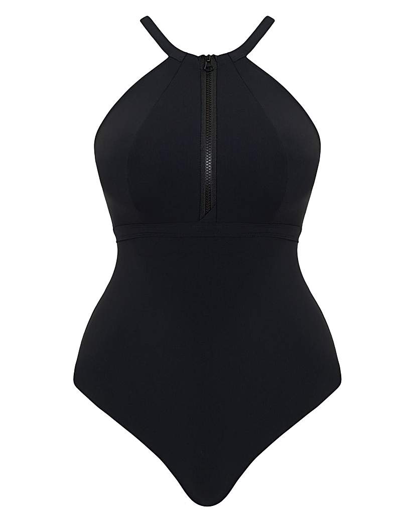Curvy Kate Zip Tide High Neck Swimsuit