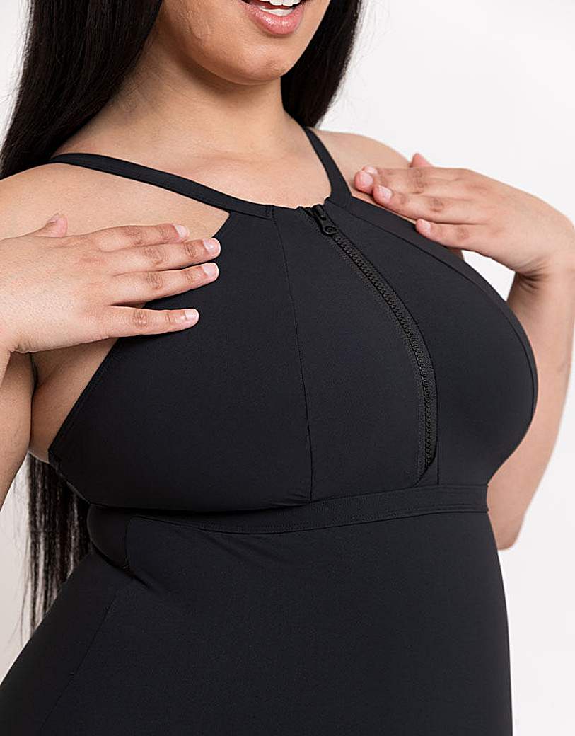 Curvy Kate Zip Tide High Neck Swimsuit
