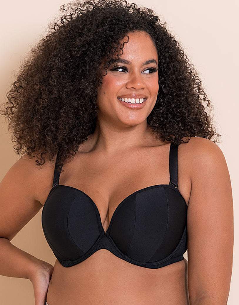 Curvy Kate Black Superhero Multiway Bra - 34Ff