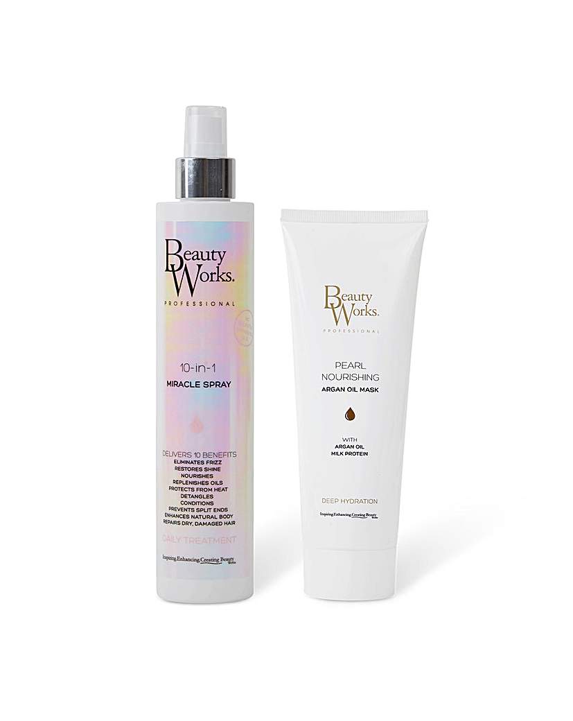 New In - Beauty Works Argan Serum/Mask Bundle