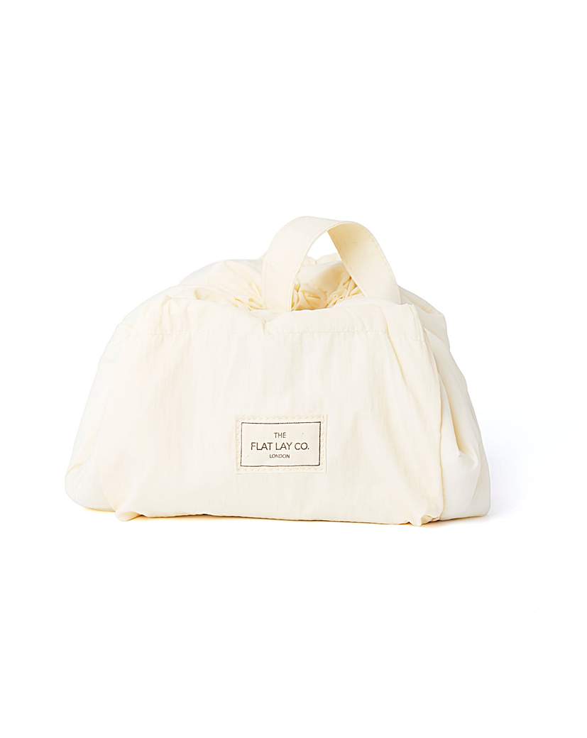 New In - Marshmallow Drawstring Bag Vanilla