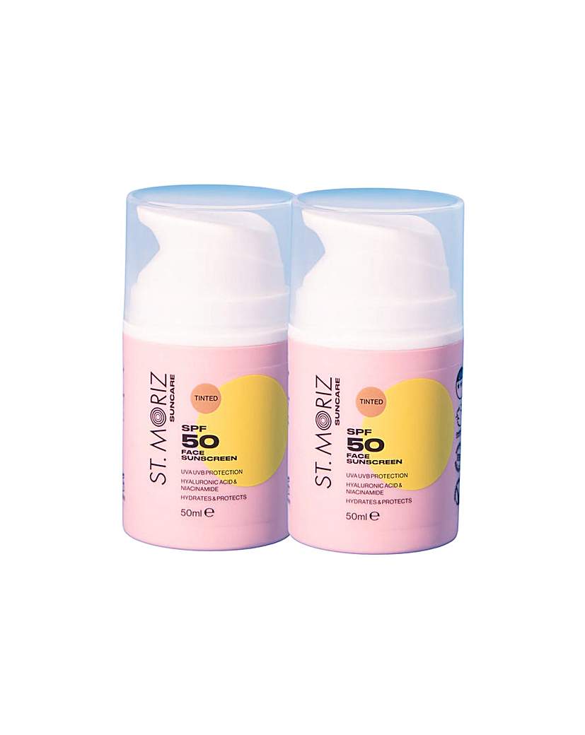 SPF 50 Tinted Face Sunscreen Duo